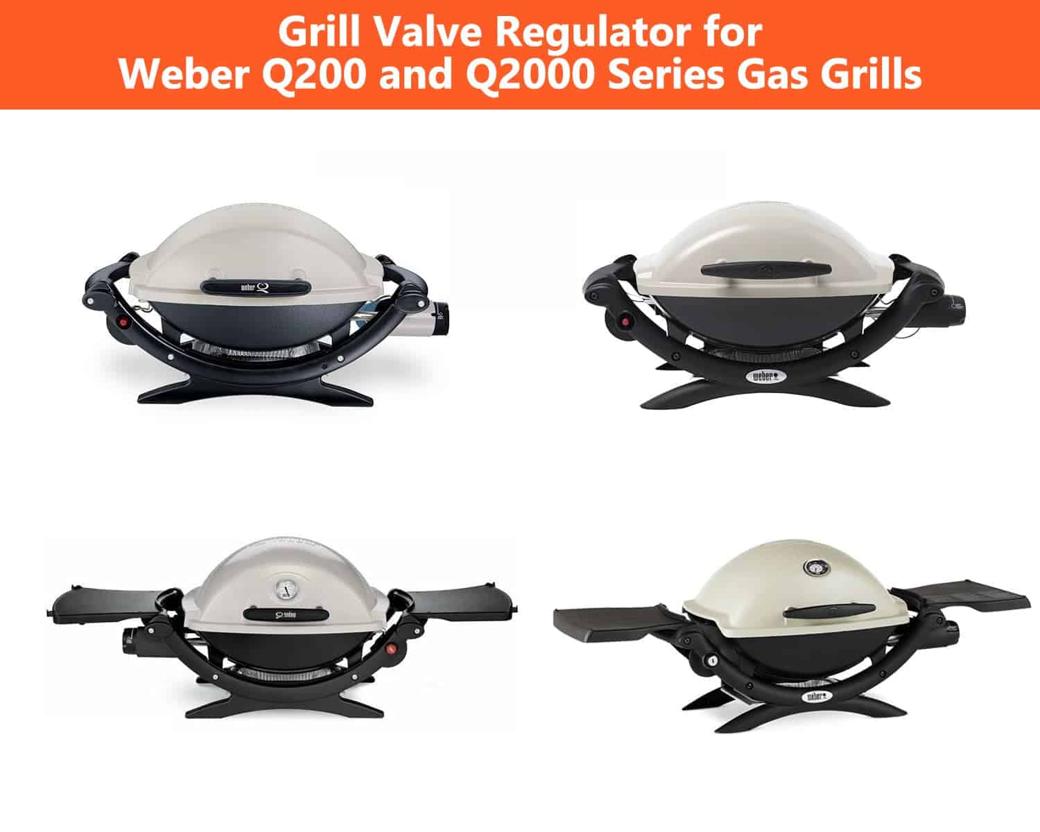 Regulador de Válvula de Gas para Parrilla Weber Q2000, - Imagen 3