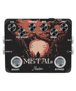 Pedal de Efecto de Guitarra de Metal Rowin LTL-03 Estuche