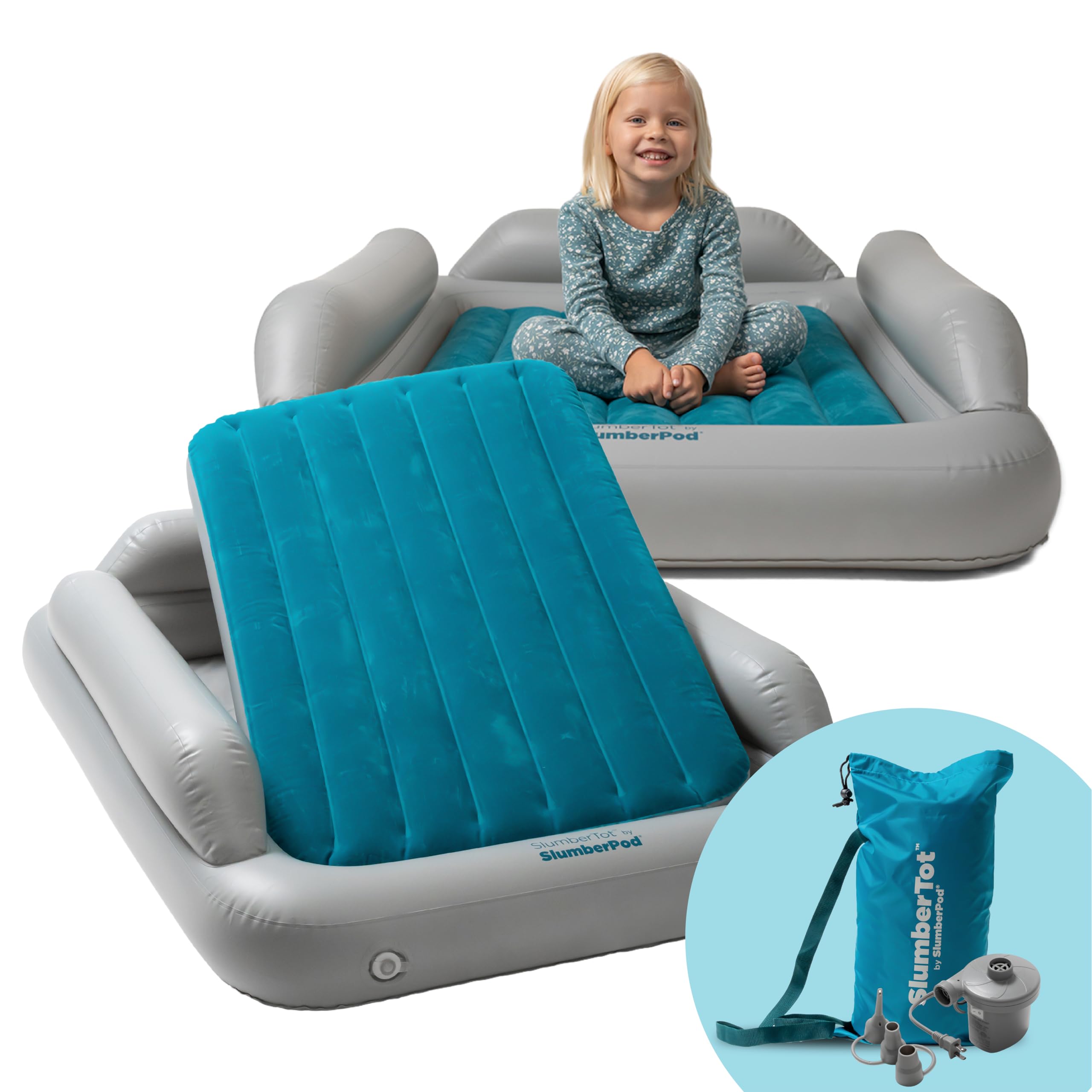 Cama de viaje inflable para niños SlumberPod SlumberTot -