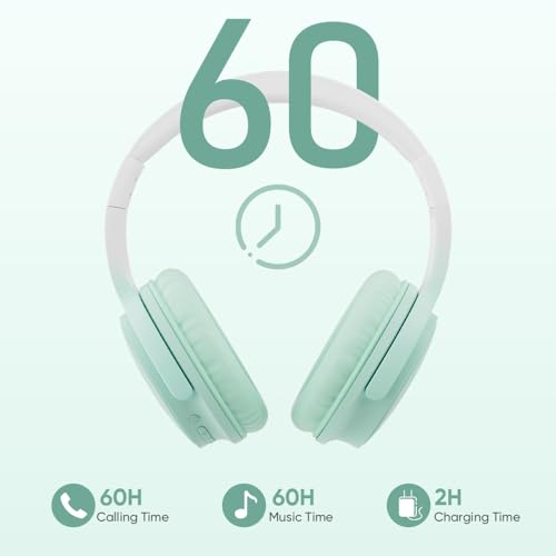 Audífonos Inalámbricos Gankoii, Auriculares Bluetooth Over - Imagen 6