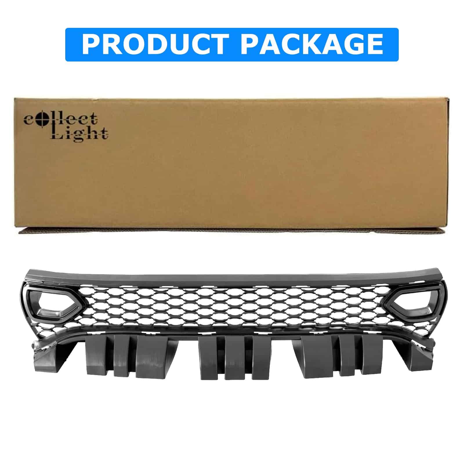 Parrilla delantera colectora de luz para Dodge Charger SRT - Imagen 8