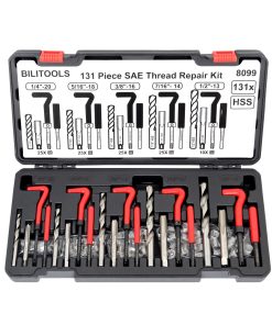Kit de Reparación de Roscas BILITOOLS SAE, 131 Piezas,