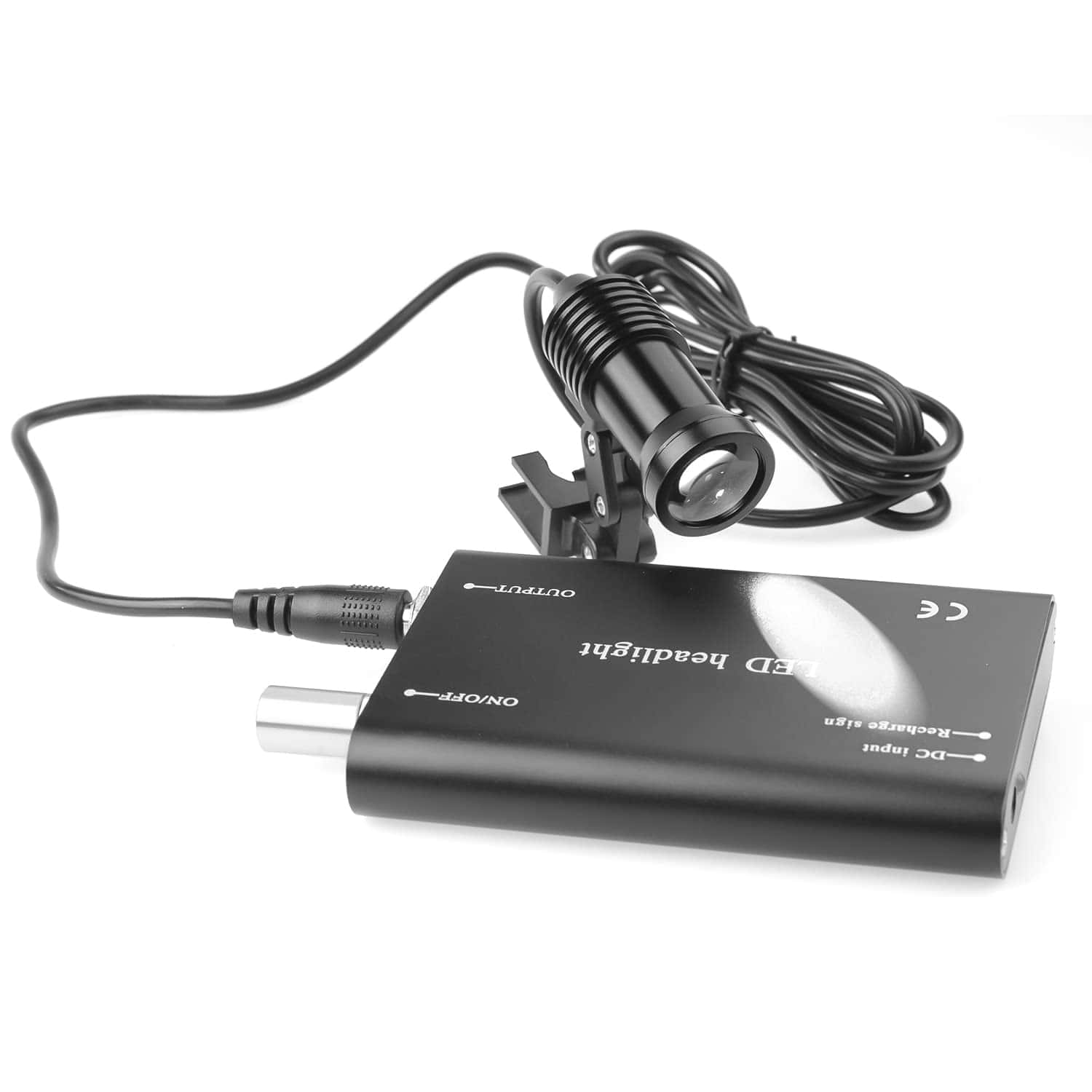 Lámpara de cabeza portátil DOC.ROYAL de 5W con Dos Clips