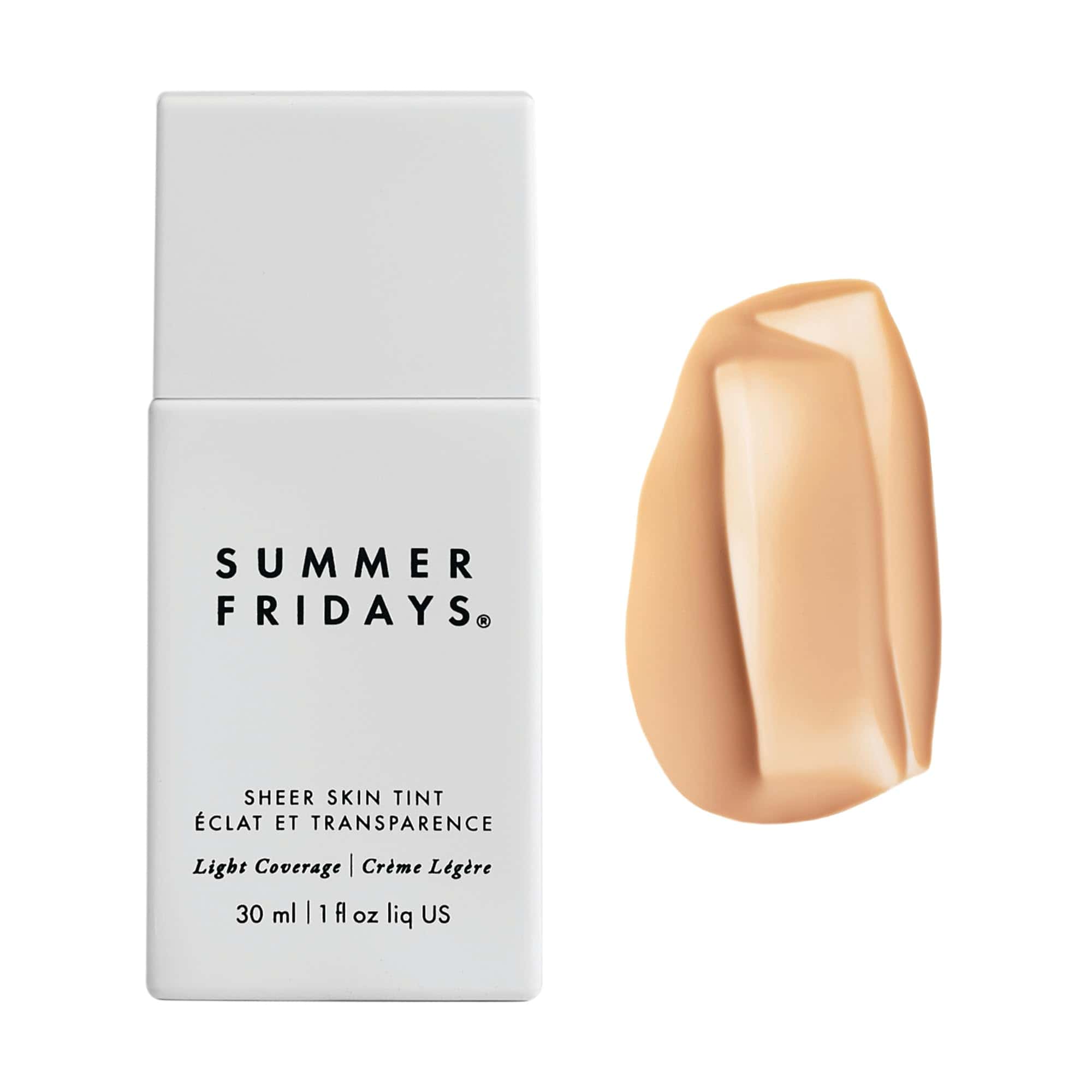 Summer Fridays Sheer Skin Tint - Tinte Facial con Ácido