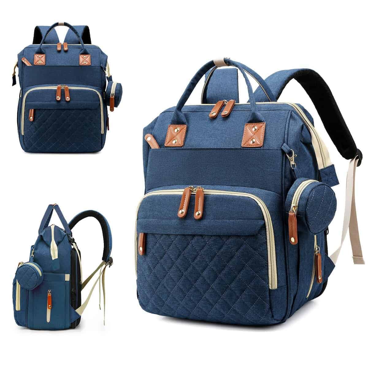 Mochila de Pañales para Bebés Awanhe con Estación de