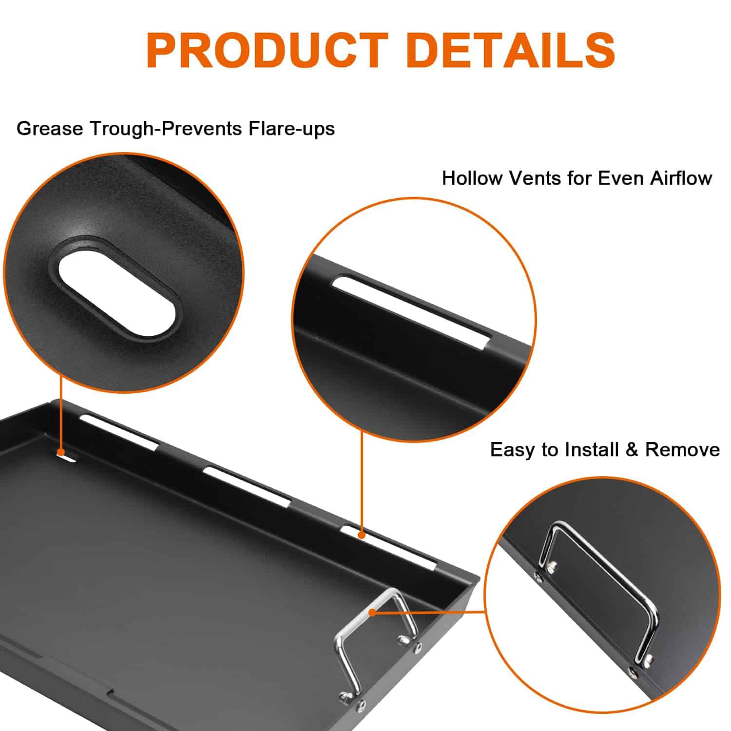 Insertos de Parrilla de Plancha DEILIFULL para Parrillas de - Imagen 5