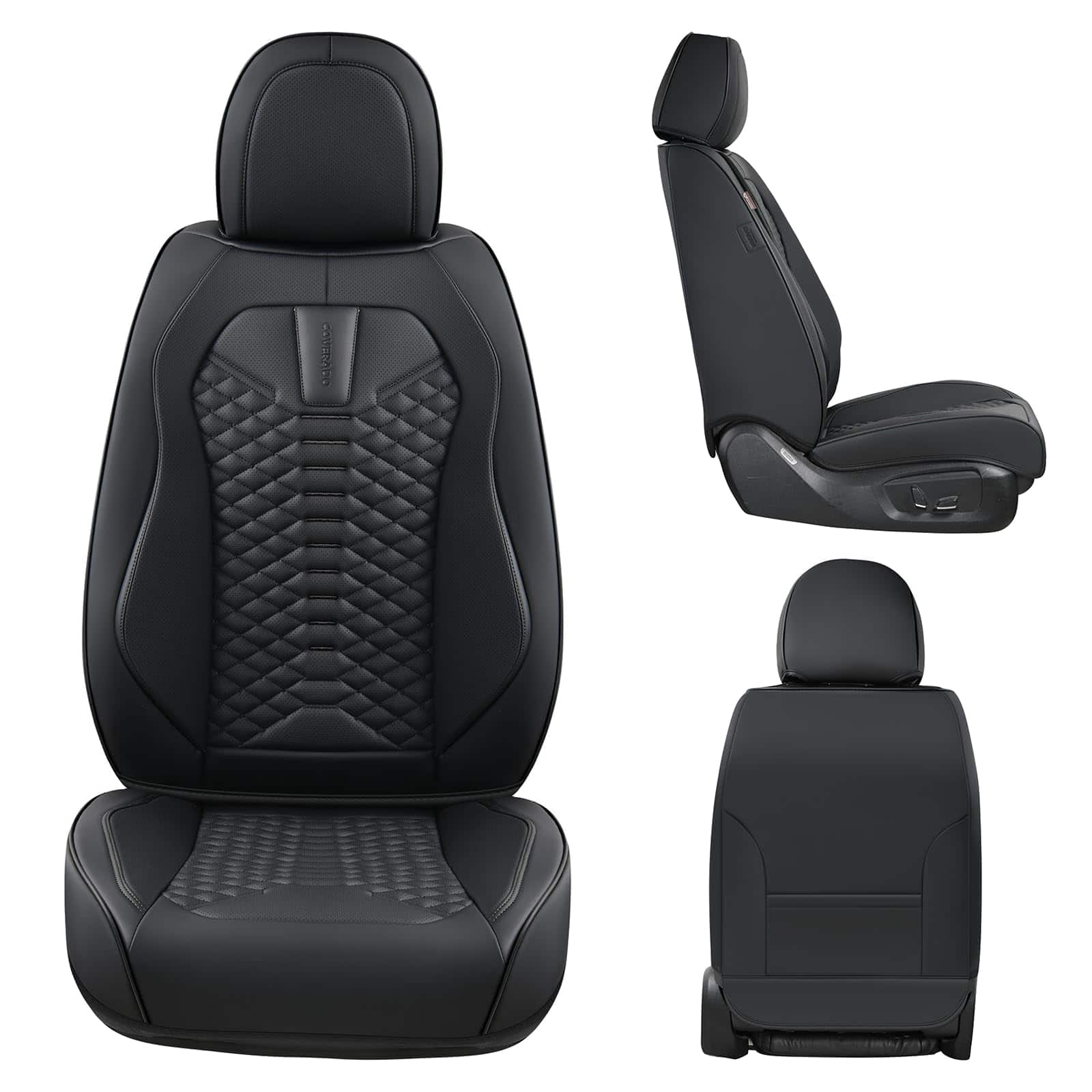 Cubreasientos de Cuero Coverado, Juego Completo de Fundas - Imagen 8