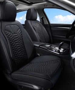 Cubreasientos de Cuero Coverado, Juego Completo de Fundas