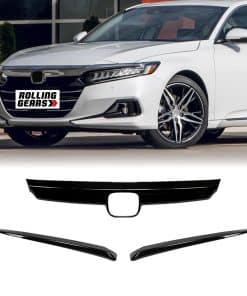 Cubierta de parrilla delantera Rolling Gears -Negro brillant