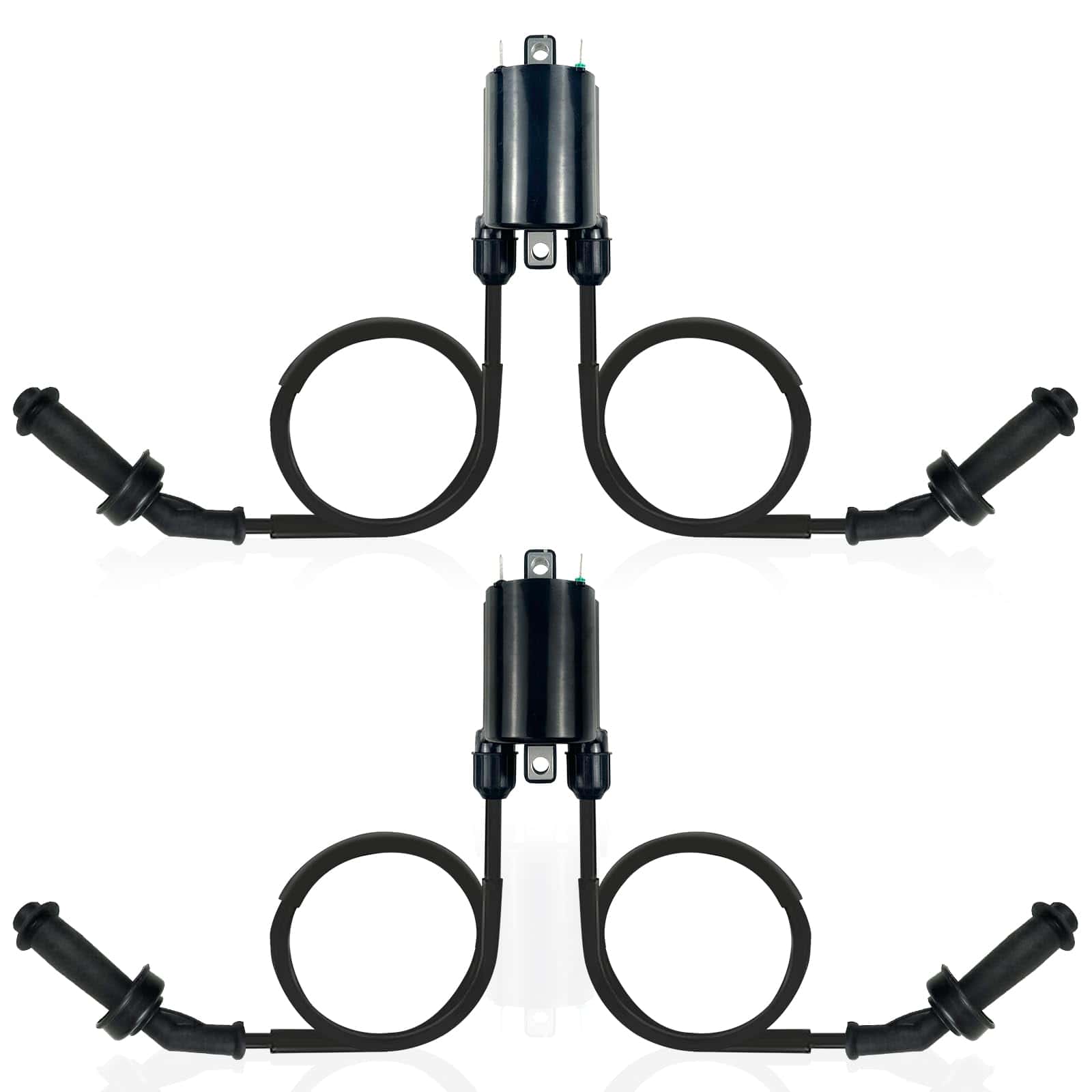 Bobina de Encendido y Tapa 2pcs Para Honda Shadow ACE Aero