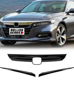 Cubierta de parrilla delantera Rolling Gears -Negro Brillant