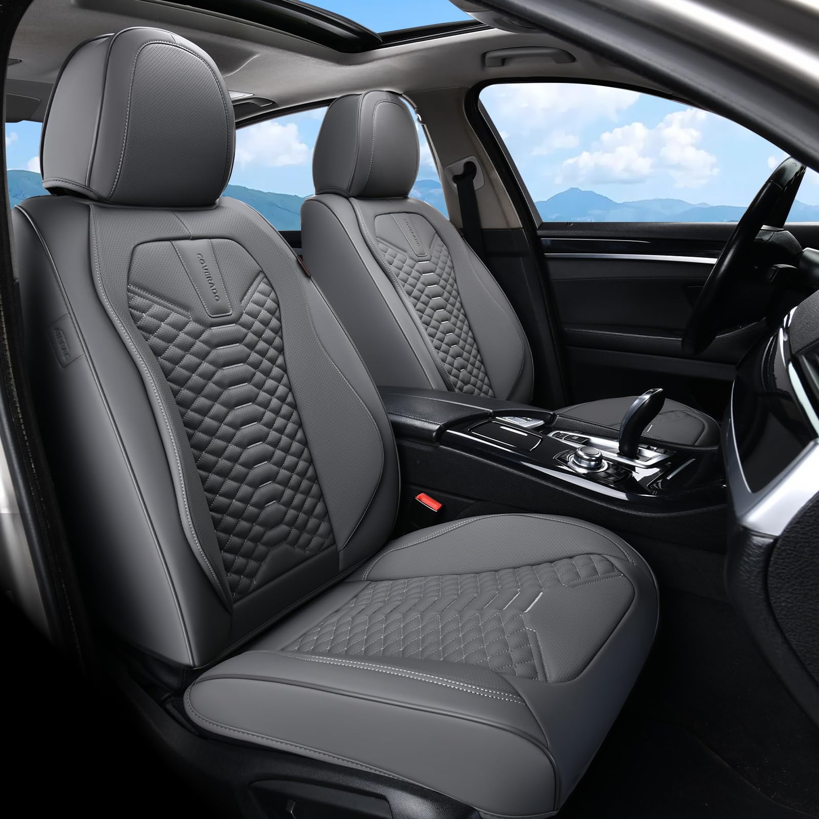 Cubierta de Asiento de Coche Completo, Fundas de Asiento de