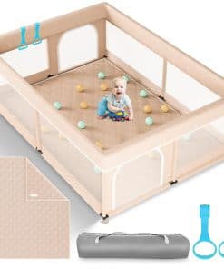 Corralito para Bebés Omzer con Tapete 71"�59" - Corralito