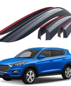 Deflectores de Ventana a Prueba de Roturas -Humo Premium