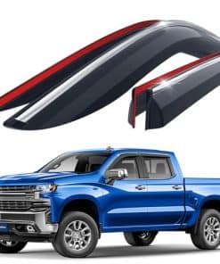 Deflectores de ventana cromados Goodyear para Chevrolet