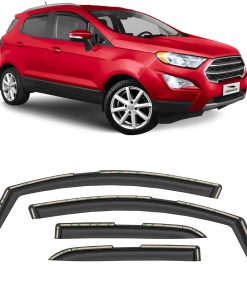 Voron Glass Deflectores de lluvia extra -Negro