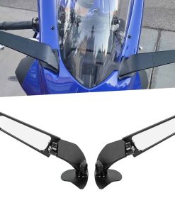 Espejo de motocicleta YZFR7 modificado con ala de viento