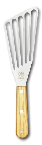 Espátula Diestra Flexible de Turno con Mango de Madera de