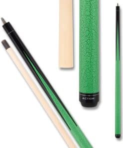 Taco de Billar Pesado Action ACTBKH06 - Negro y Verde, 25 oz