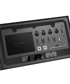 Marco de Placa de Licencia Negro