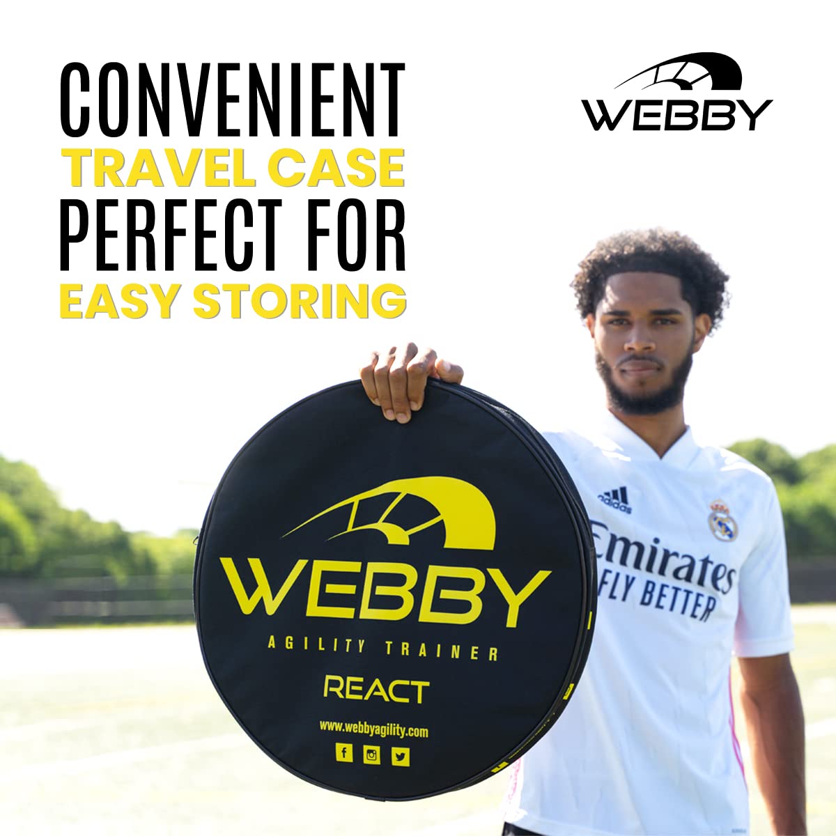 Entrenador de Agilidad Reactiva Webby - Escalera Circular - Imagen 7