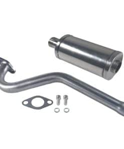Escape con silenciador para mini moto Coleman CT100U -