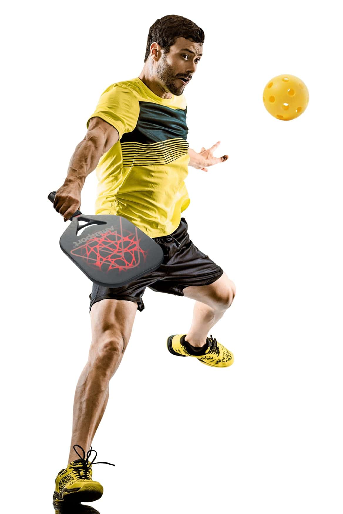 Pala de pickleball PICKLETECH Matrix Future 003 - -Rojo - Imagen 8