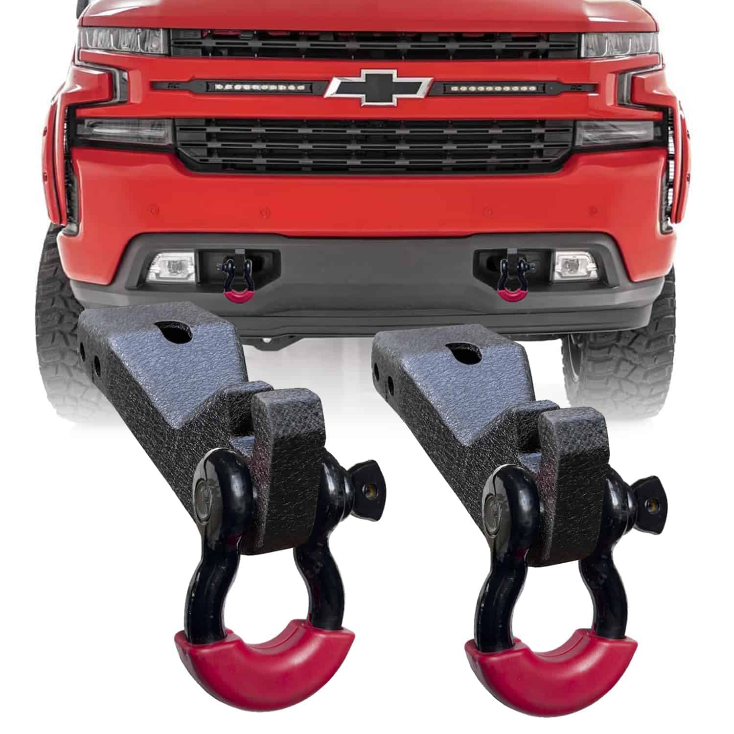 Soporte de Montaje de Gancho de Remolque Delantero TIOYAR y