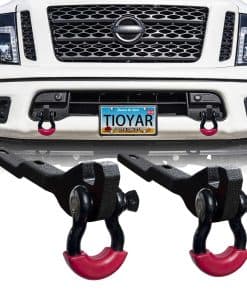 Soporte de Montaje para Gancho de Remolque Delantero y