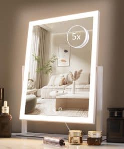 Espejo de Maquillaje Iluminado HIEEY, Espejo de tocador