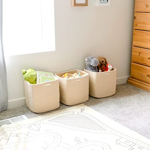 Cestas de Almacenamiento NaturalCozy de Cuerda de Algodón - Imagen 8