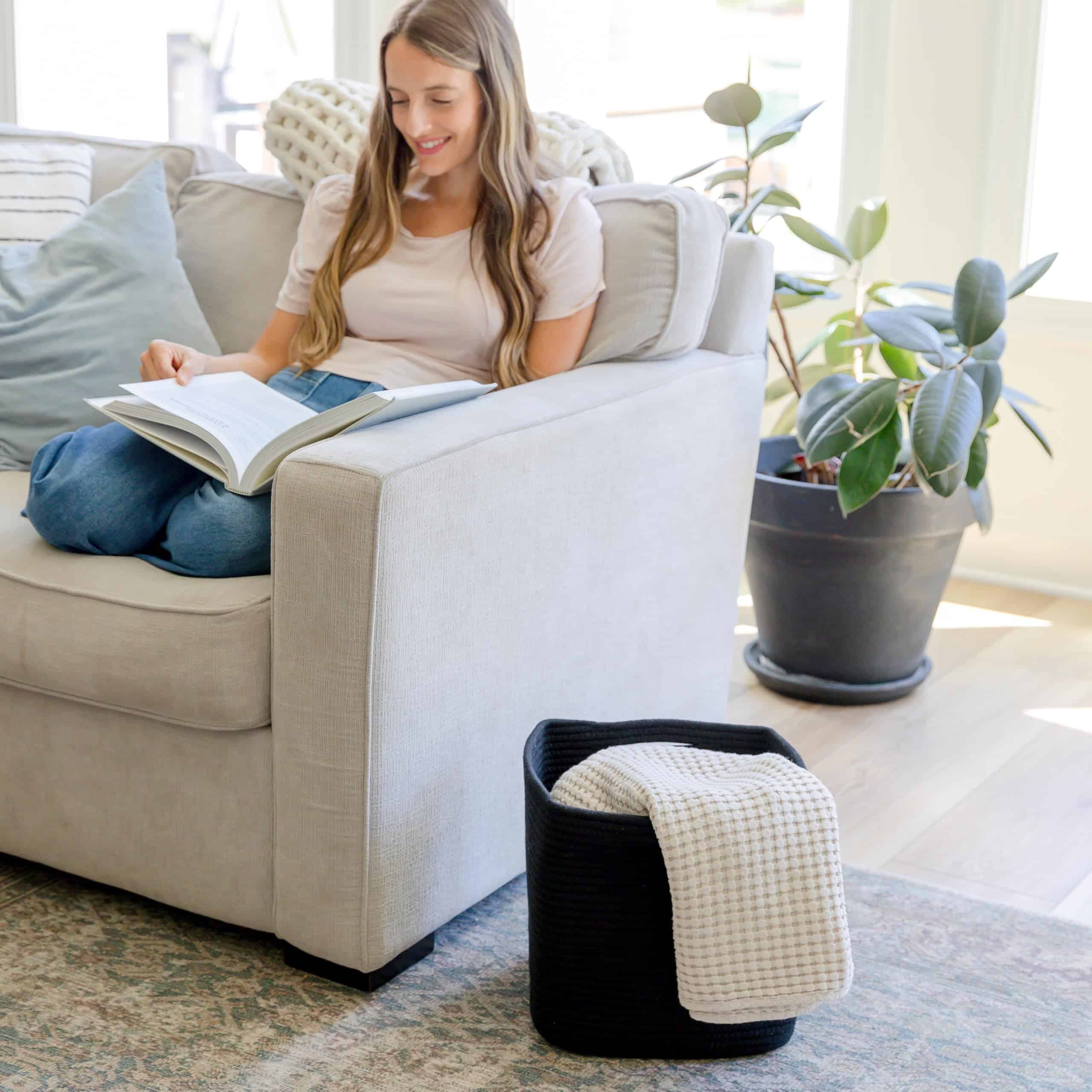 Cubos de Almacenamiento NaturalCozy de 11 Pulgadas de - Imagen 6