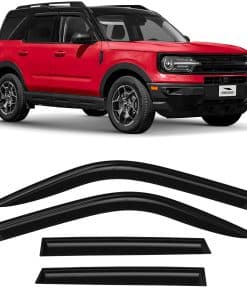 Voron Glass Deflectores de Lluvia Duraderos Adicionales con