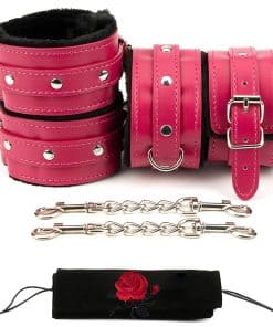 YWLETO Puños Ajustables de Muñeca Suave Correa de Tobillo