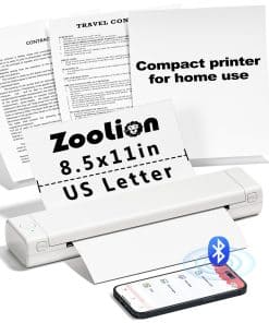 Impresora térmica portátil Zoolion M08F para viajes y