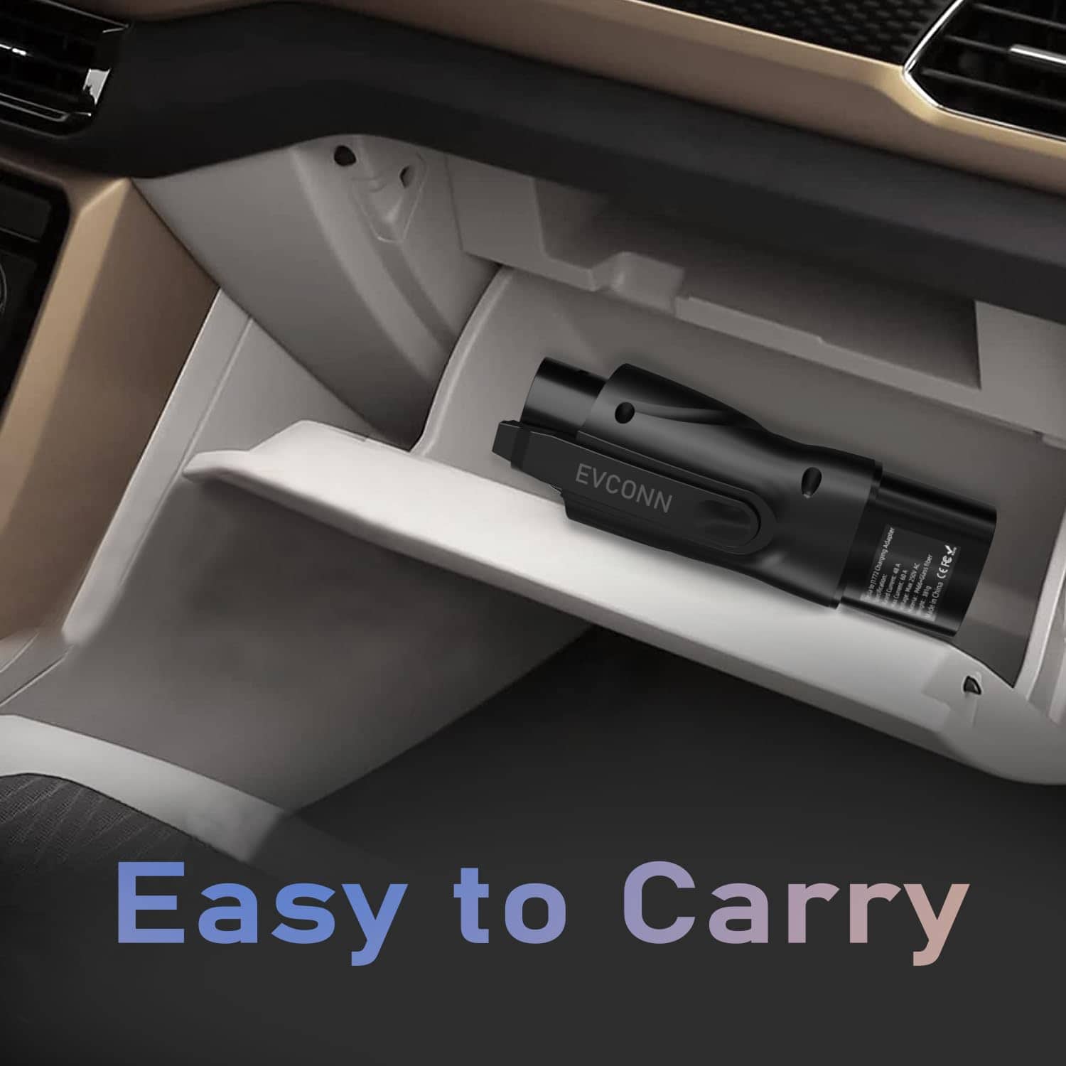 Adaptador EVCONN TSL a J1772, Material PA66 y Fibra de - Imagen 9