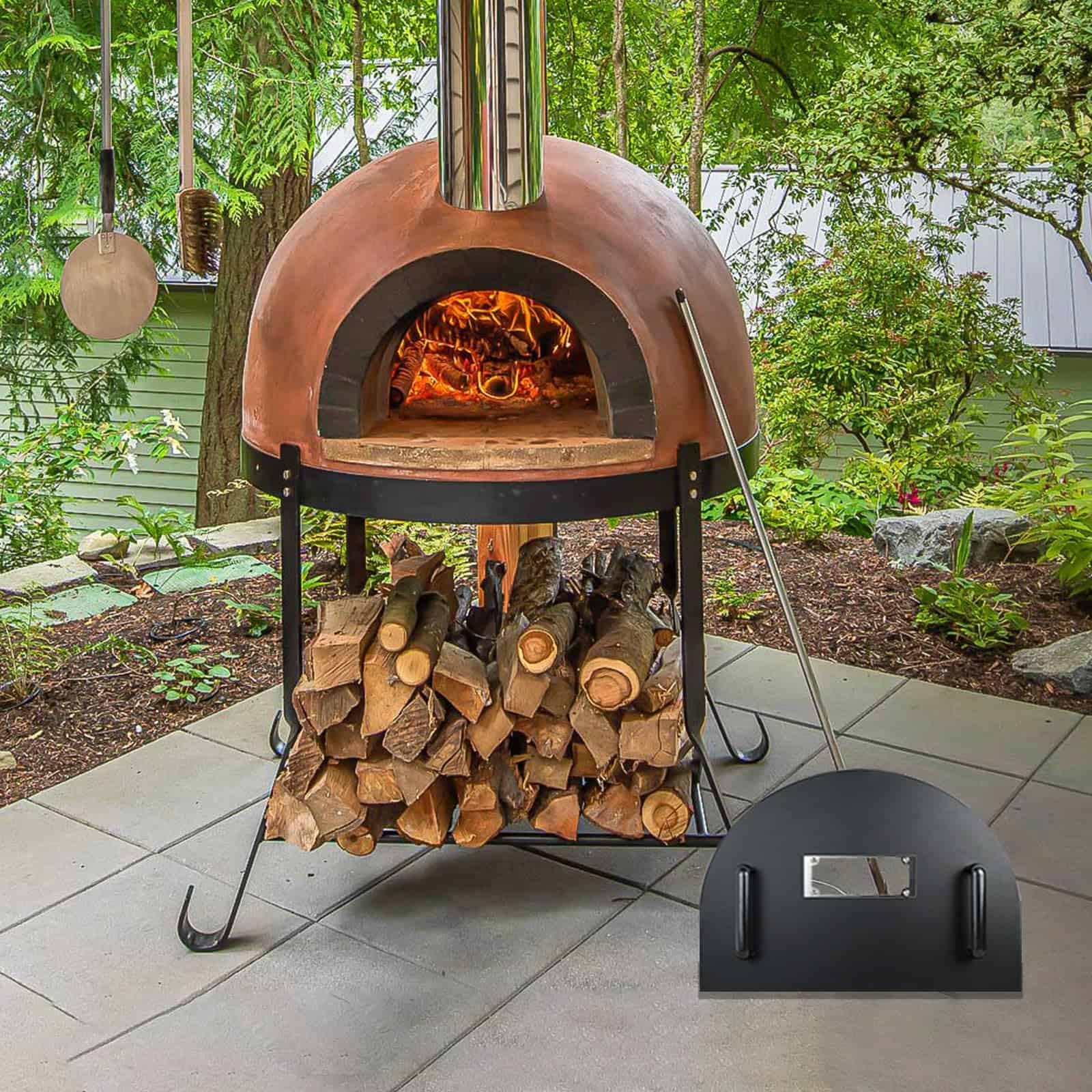 Puerta de Horno de Pizza de Acero Inoxidable de 25x20 - Imagen 4