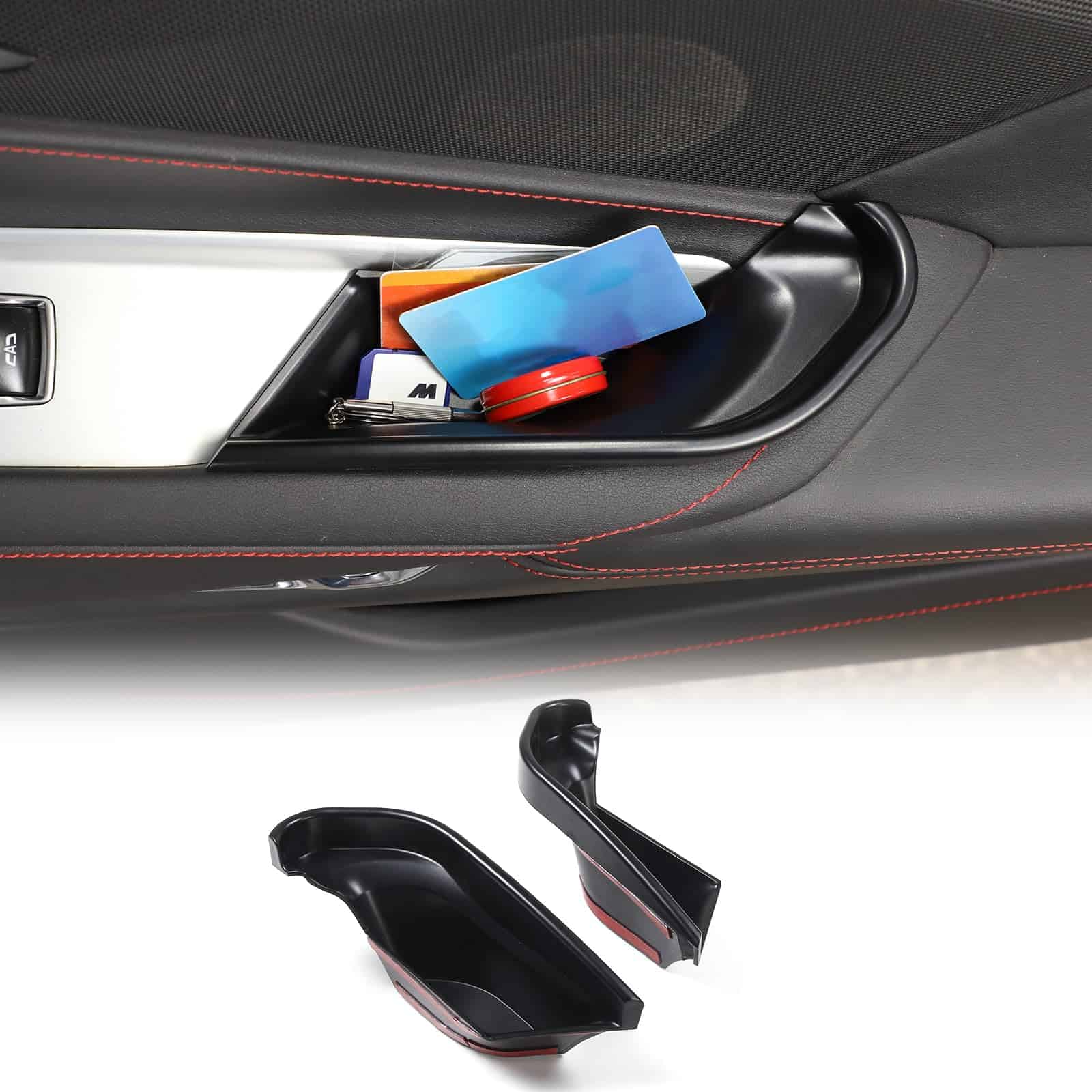 Daeiclru Caja de Almacenamiento Lateral para Puerta de