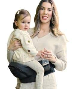 Portabebés con Asiento para Cadera para Bebés, GROWNSY con
