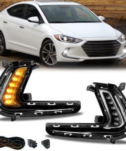 Luces antiniebla WILD BEAR con DRL Compatible con Hyundai