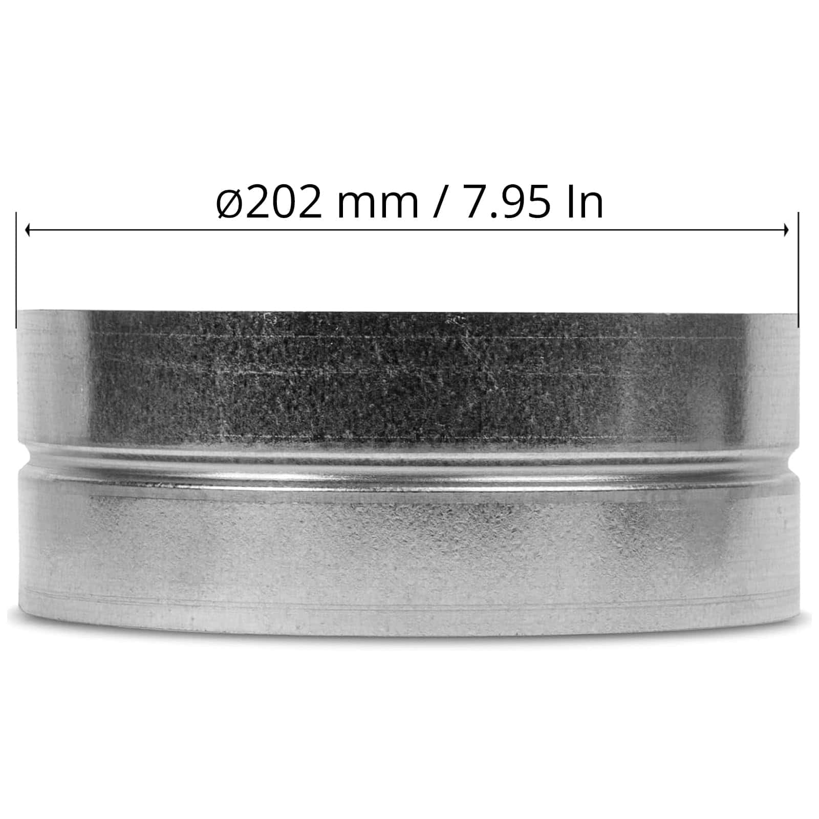 Conector de Conducto de Ventilación de Metal -te Hembra - Imagen 8