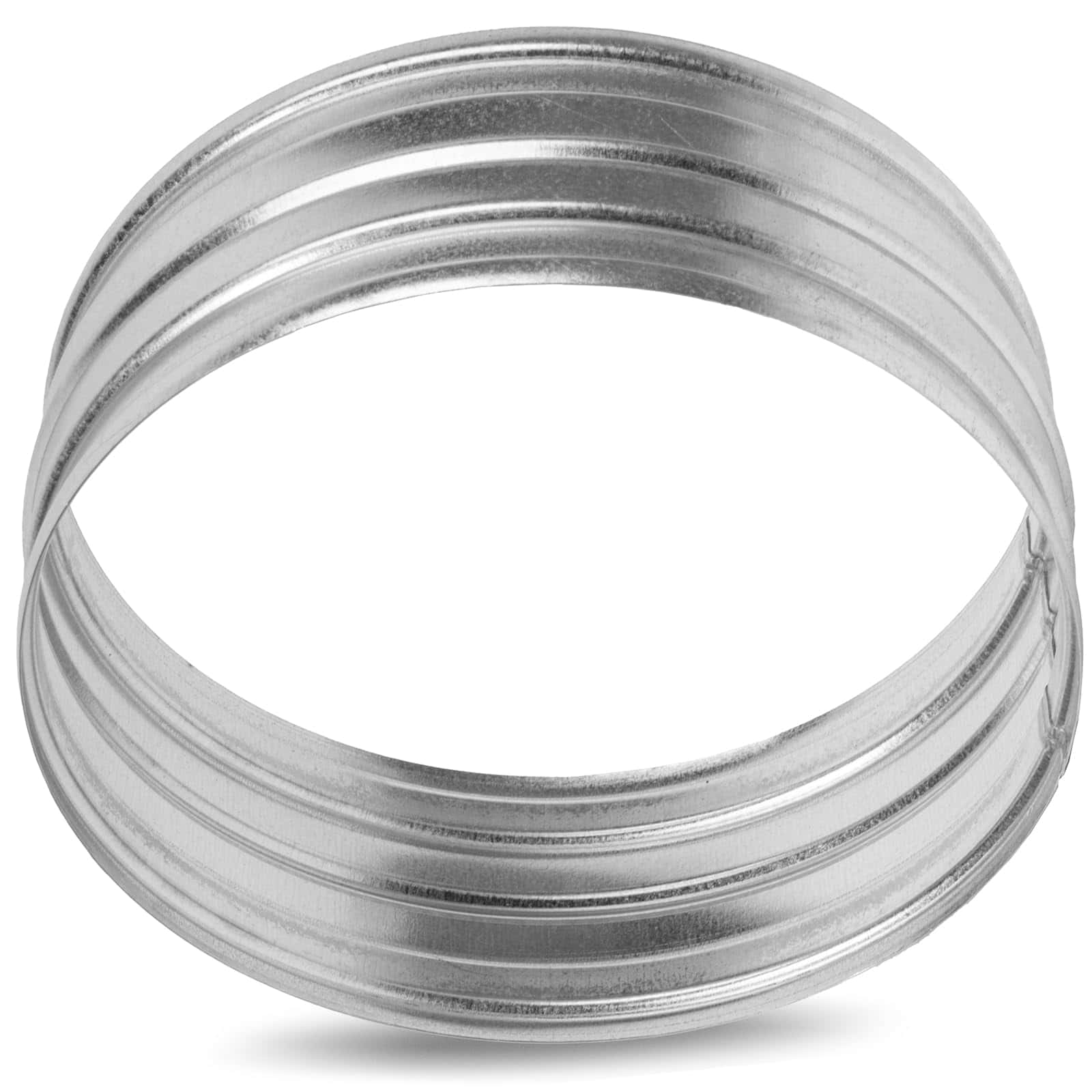 Conector de conducto de ventilación de metal -eño macho - Imagen 4