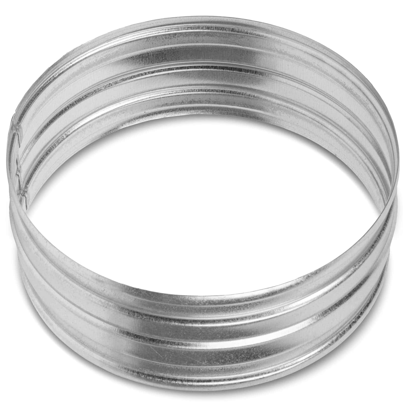 Conector de conducto de ventilación de metal -eño macho - Imagen 3