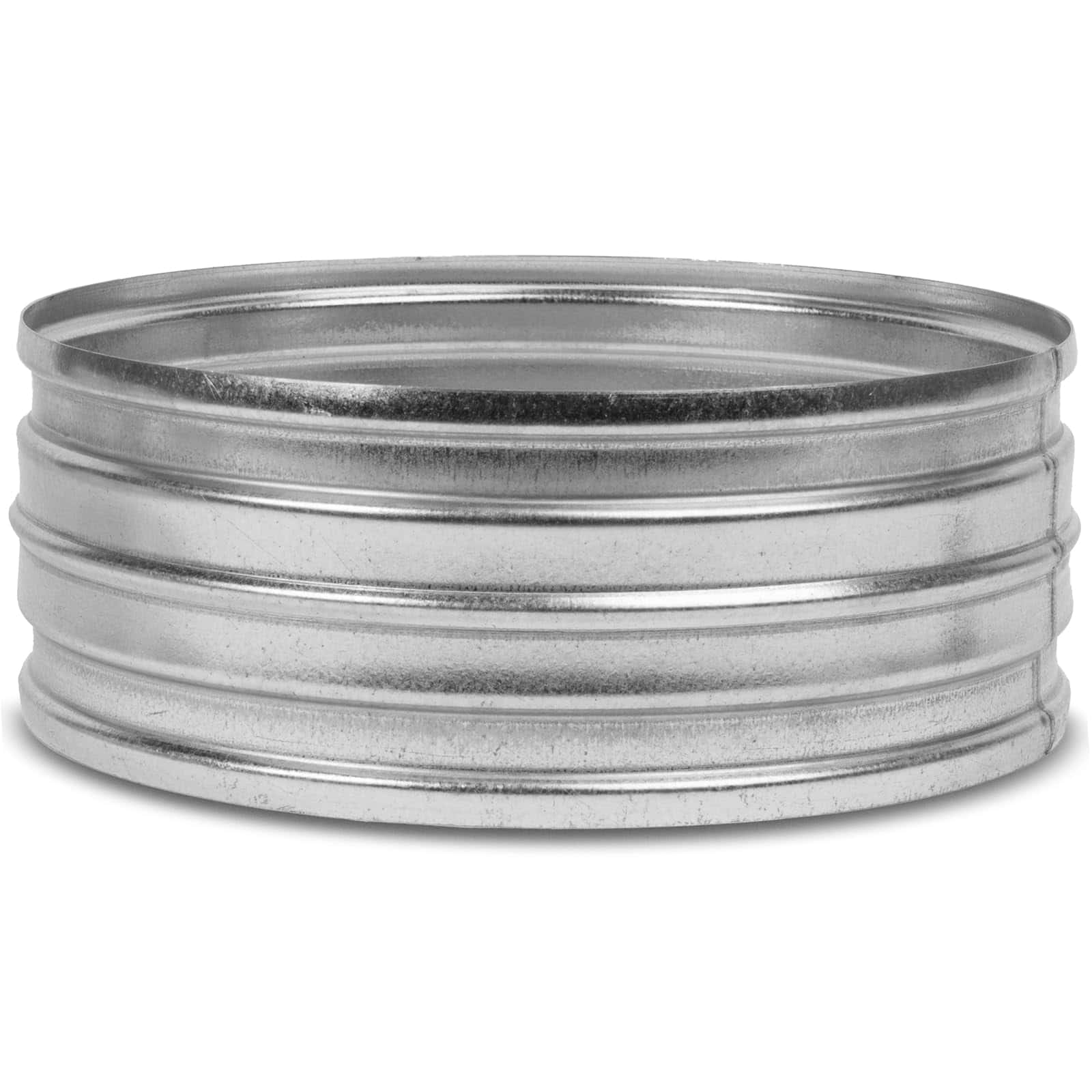 Conector de conducto de ventilación de metal -eño macho