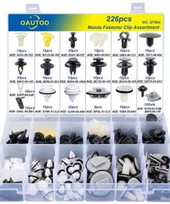 Juego de 226 piezas para Mazda Retenedor de Clip de