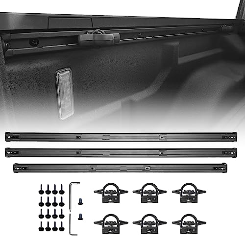 DIMEANI para Jeep Gladiator Sistema de Rieles de Cama,