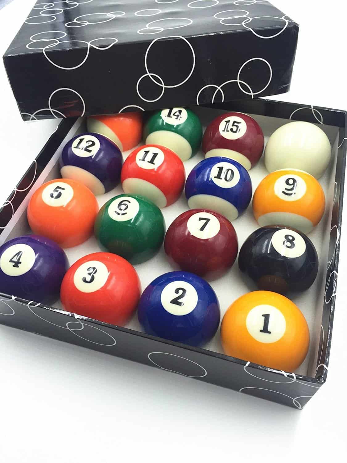 Conjunto de 16 Bolas de Billar de Mesa de Billar TGA Sports