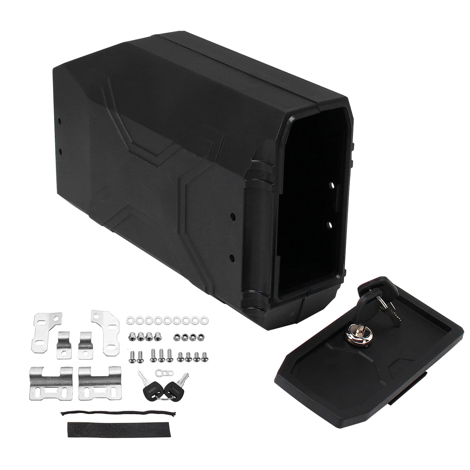 GIDIBII Caja de Herramientas para Motocicleta, Caja Lateral