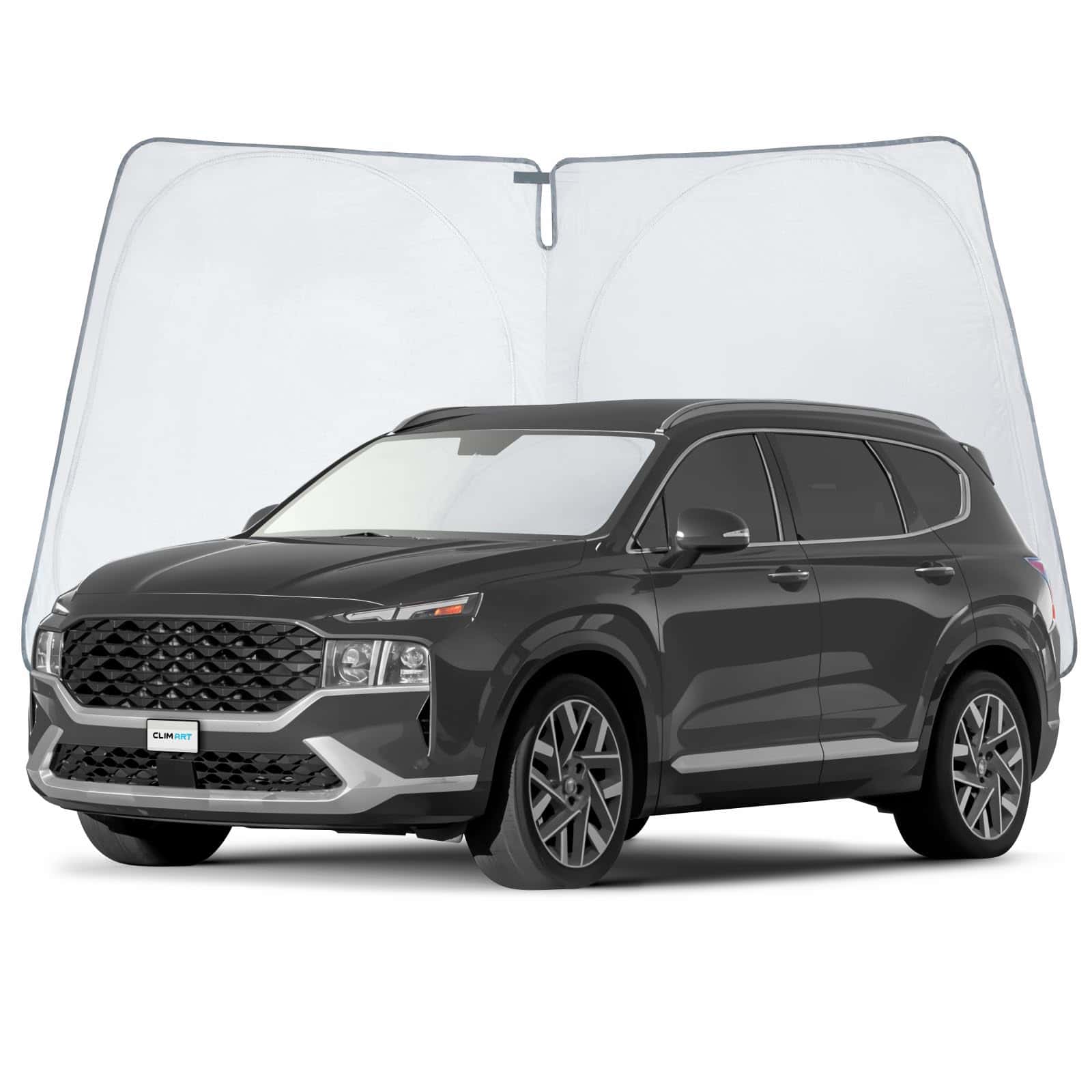 CLIM ART Protector Solar para Parabrisas para Hyundai Santa