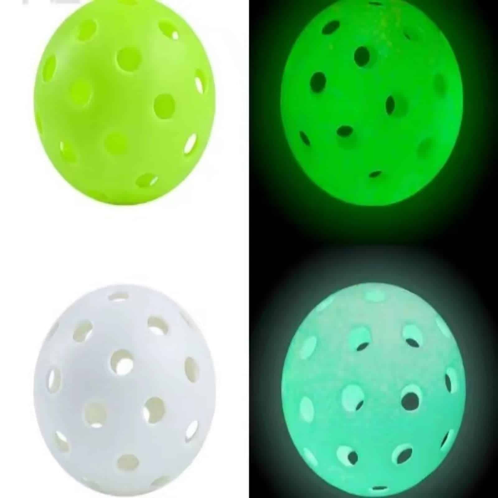 Pelotas de Pickleball Luminosas JAMGEL, para Exteriores e